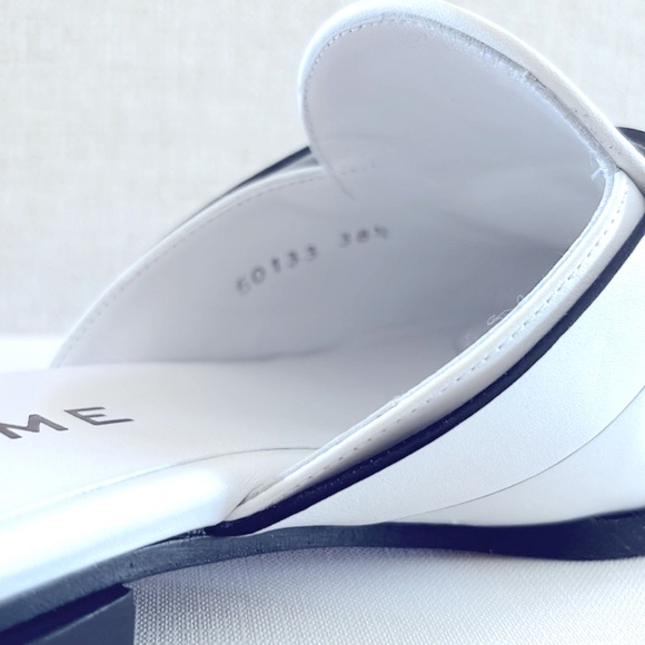 FRAME Le Sweetzer Slide. White. Size: 38.5 Stunning! New With All Packaging. - Picture 12 of 13